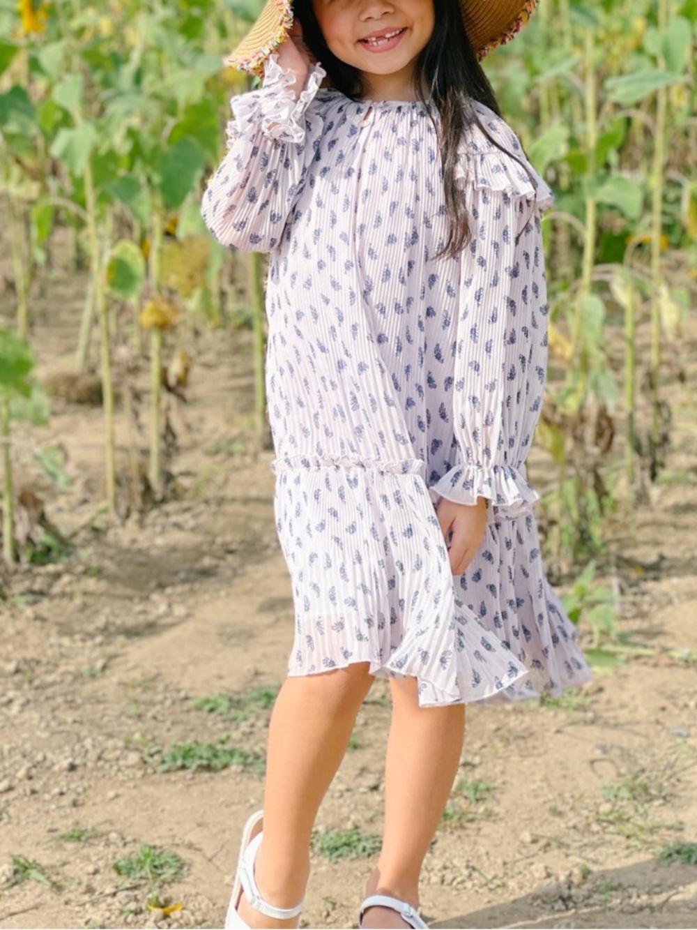 Zara kids boho dress for girls size 7.